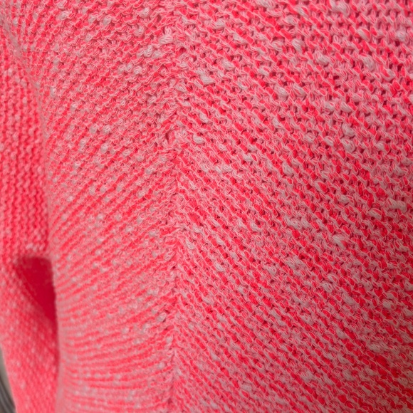 Free People Bright Lights Sweater XS Neon Pink - Picture 4 of 6